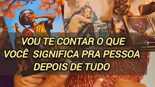 DEPOIS de TUDO que aconteceu,  o que você significa pra essa pessoa o que ela pensa hoje sobre você🌪