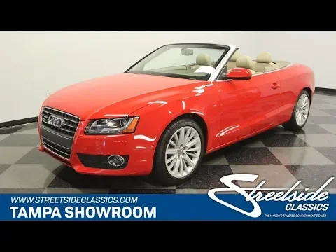 Download MP3 2012 Audi A5 Convertible Premium Plus for sale | 1815 TPA