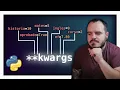 This is how KWARGS works in PYTHON Pass all the arguments you want to a function