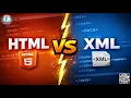 HTML vs XML Explained in Hindi Difference Between HTML and XML Web Development Basics