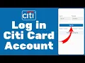 How to Login to Citi Card Account 2024 Sign In to Citi Card Account
