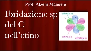 Ibridazione sp del carbonio negli alchini @ProfAtzeni