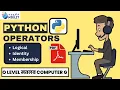 Python O Level Full Course in Hindi Python for Beginners in Hindi M3-R5 Python Class 11 Oper