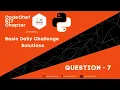 Ques 7 Convert number of days to years months weeks and days Python