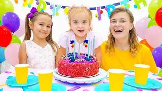 alice coming to her friends birthday party
