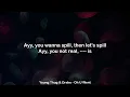 Young Thug & Drake - Oh U Went (Clean Lyrics)