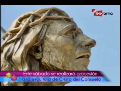 Este sábado se realizará procesión a la escultura de Cristo del Consuelo