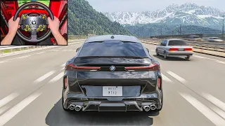 BMW X6 M Competition - Forza Horizon 6 | Steering Wheel Gameplay