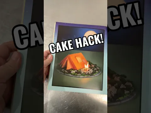 🏕️Tigga Mac CAKE HACK! One of my favs from our book 🤩 Available online from Amazon!