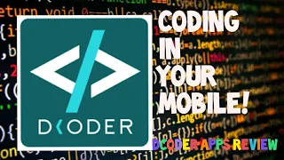 Best apps for coding in android mobile Dcoder