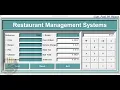 How to Develop Restaurant Management System in Python - Part 2 of 2