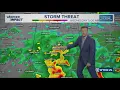 A rainy start to Wednesday in the 13Weather forecast Tuesday Sept 23 2025