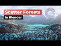Scatter Large-scale Forests in Blender