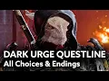 Baldurs Gate 3 - Dark Urge Questline All Choices and Endings