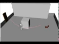 Path planning algorithm with Bidirectional Random Rapidly-Exploring Trees in a robot