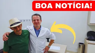 SEU MILTON SE EMOCIONA E MÉDICO PEDE INTERNAÇÃO PRA CIRURGIA!❤️