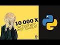 Tricks to write faster Python near C performance