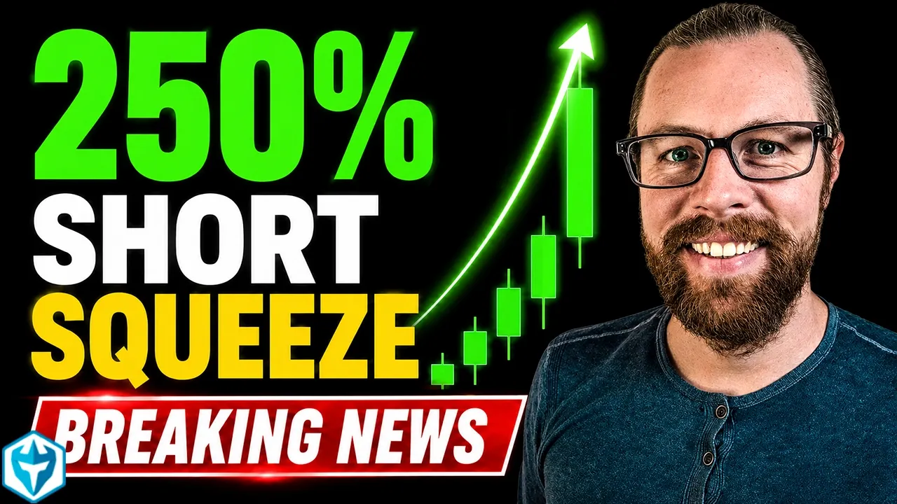 250% Short Squeeze on Breaking News!: video thumbnail