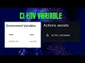 Circle CI GitHub Actions environment variables Playwright Tutorial - Part 90