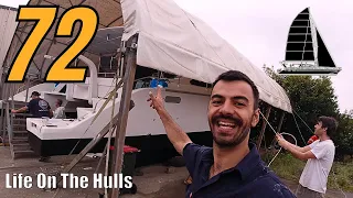 Counting the Hours Till The Big Move – Complete Catamaran Build Ep366