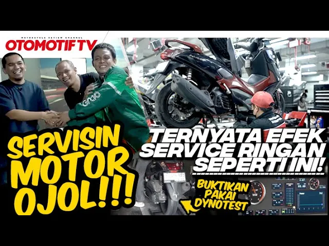 BUKTI NYATA..!!! PERFORMA MOTOR OJOL BERUBAH TOTAL SETELAH DISERVIS l Otomotif TV l Otomotif TV