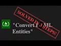 FreeCodeCamp - Convert HTML entities