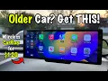 Universal Wireless CarPlay Android Auto Display - LAMTTO