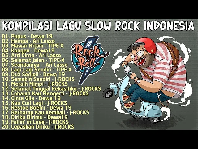 Download MP3 Lagu Slow Rock Indonesia Populer Era '90 an | Pupus - Dewa 19 |  Hampa -  Ari Lasso