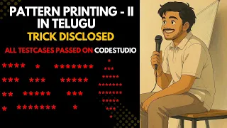 patterns in telugu pattern printing in telugu patterns in python pythonman
