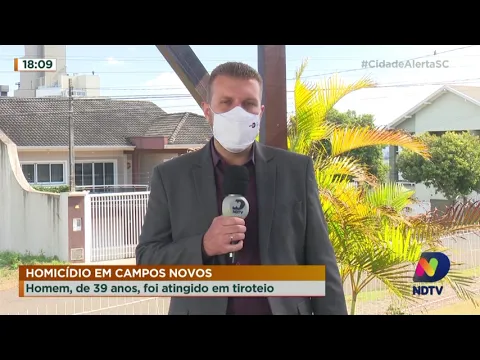 Homicídio em Campos Novos: homem foi atingido em tiroteio