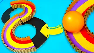 Смотри какой крутой Антистресс из картона я сделал за 10 минут