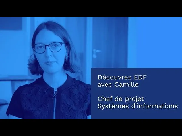Chef de projet Systèmes d'informations chez EDF