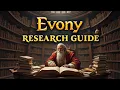 Evony The King s Return - Research Guide