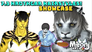 FFXIV The Hrothgar Hairstyles Added In Patch 7 3