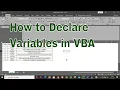 Getting Started with Excel VBA - Part 3