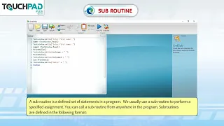 Sub Routine in Small Basic