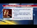 Happy Nails Spa owner pleads guilty to tax evasion