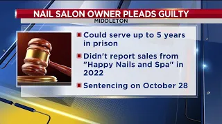 Happy Nails Spa owner pleads guilty to tax evasion