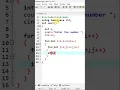 Print J alphabet pattern - C Program Tutorial 10 C pattern code