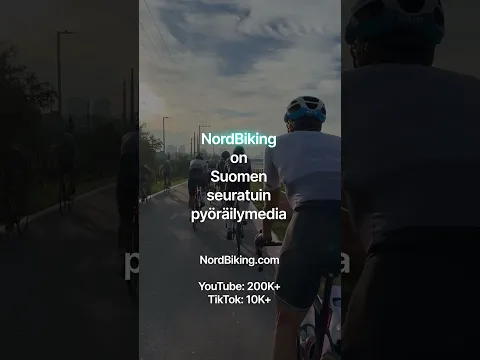 NordBiking on ylivoimaisesti Suomen seuratuin pyöräilymedia sekä ainoa iso pyöräilykanava Suomessa