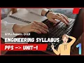 PPS-Unit 1 Problem Solving Programming Python Programming SPPU Pattern Engineering