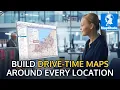 How to Create Drive-Time Rings in Maptitude