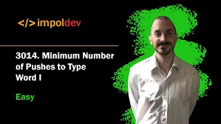 Minimum Number of Pushes to Type Word I LeetCode 3014 - Python