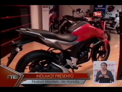 Indumot presentó nuevo modelo de Honda