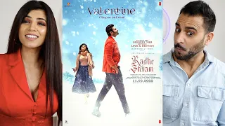 radhe shyam valentine glimpse hindi and telugu teaser reaction prabhas pooja hegde