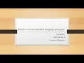 Steps in AVR assembly programming
