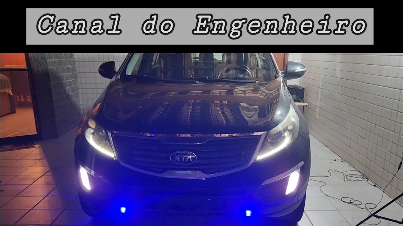 Instalação Olho de Águia - Sportage @CarrosdoXenao