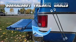 Squarebody Tailgate Cables
