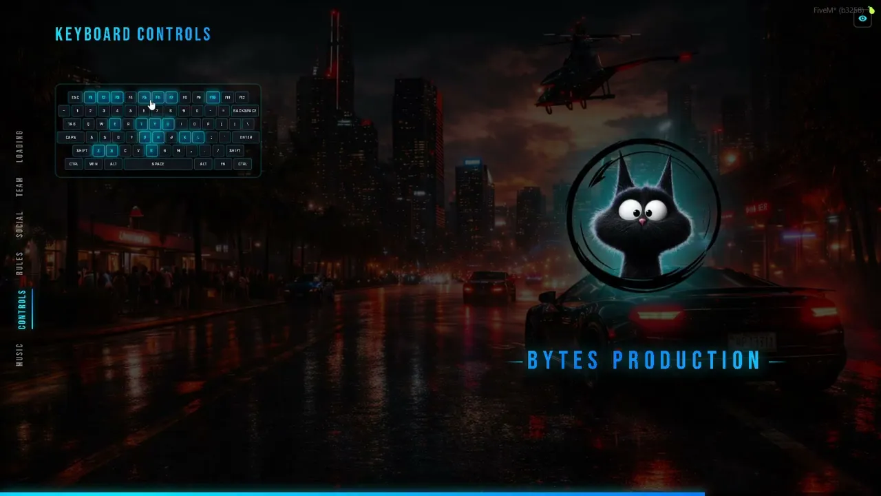 Bytes Loadscreen – Premium FiveM Loading Screen