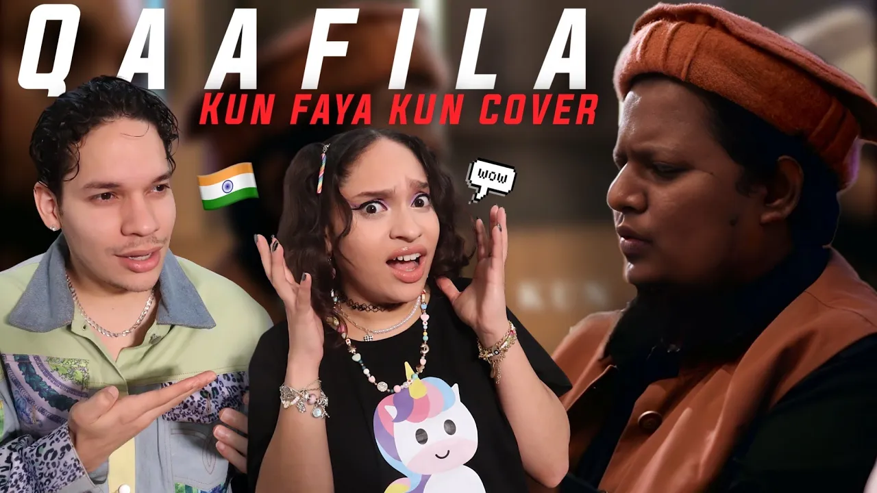 PERFECTION! | Waleska & Efra react to Kun Faya Kun | Qaafila's Rendition from Rockstar